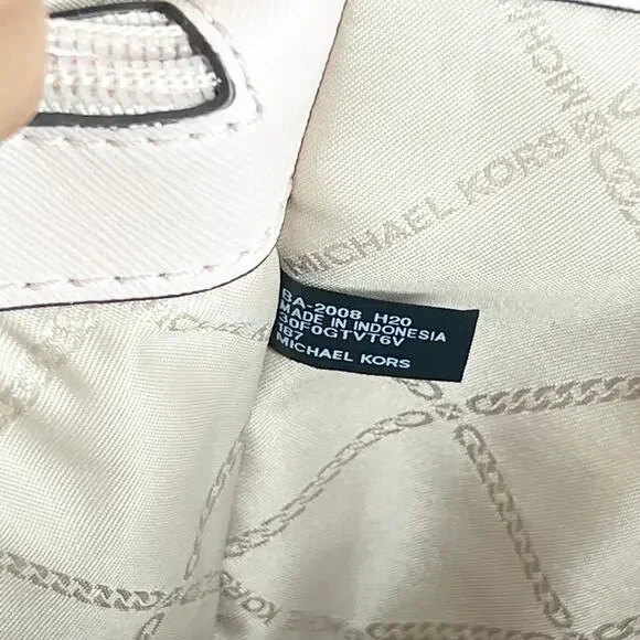 MICHAEL KORS Jet Set Travel Tote Handbag Saffiano Leather Powder Blush Pink OS - Picture 15 of 16